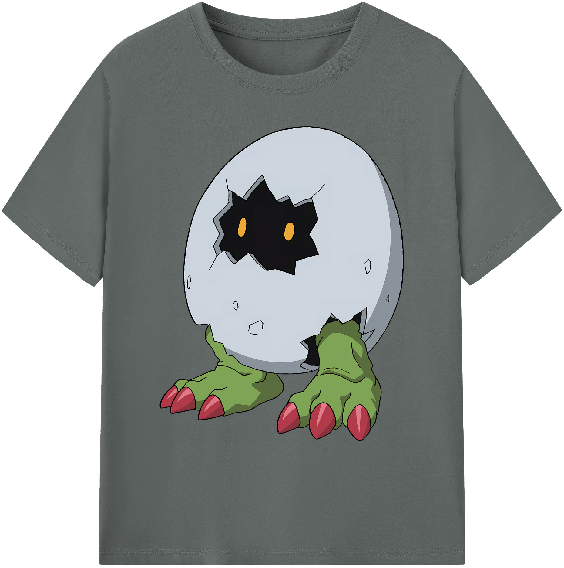 （画像用） Digimon デジタルモンスター/デジモン 綿100％ メンズ半袖Tシャツ｜肌触りやわらか＆通気性